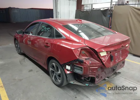 2021 Honda Insight Ex from USA, damaged, VIN 19XZE4F52ME004860
